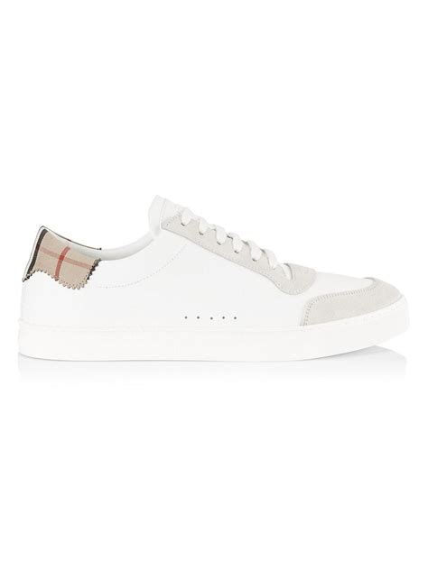 burberry robin leather low-top sneakers|Burberry Robin Low Top Sneaker (Men) .